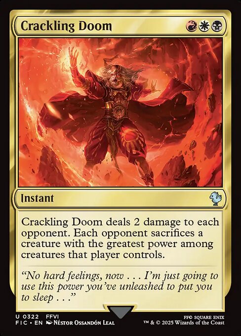 Crackling Doom (Foil)