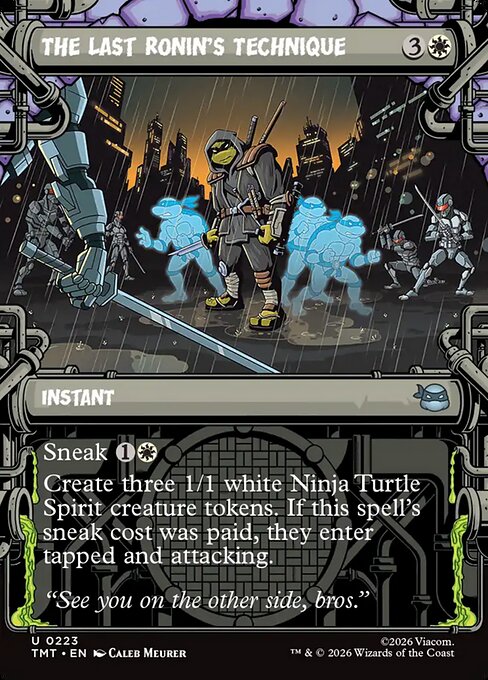 The Last Ronin's Technique (Foil)