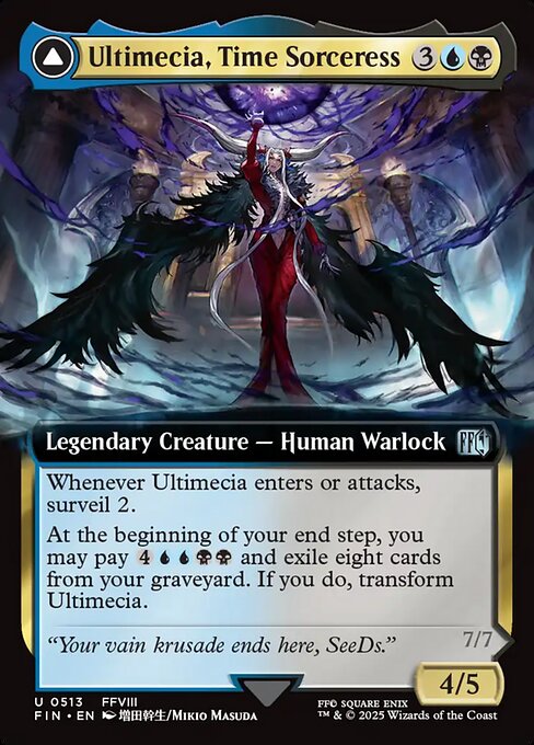 Ultimecia, Time Sorceress // Ultimecia, Omnipotent (Foil)