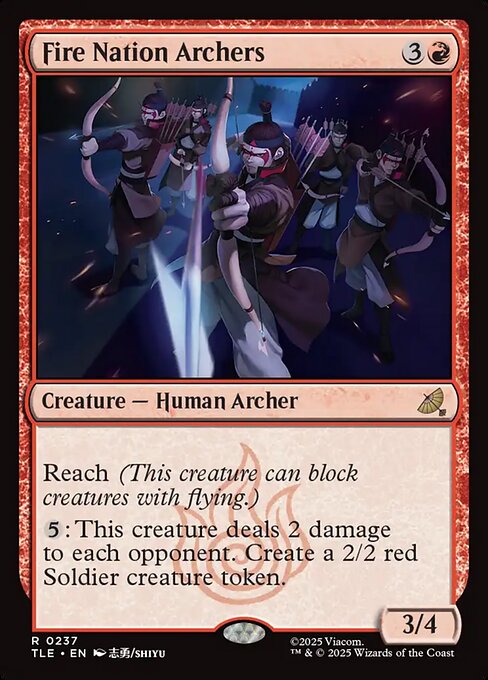 Fire Nation Archers (Foil)