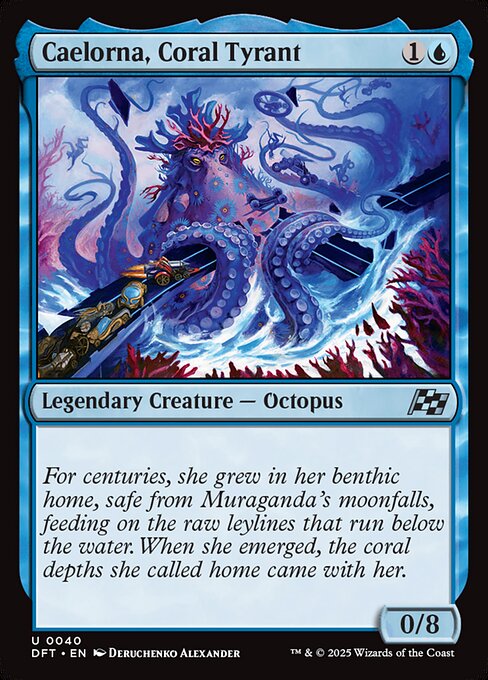 Caelorna, Coral Tyrant (Foil)