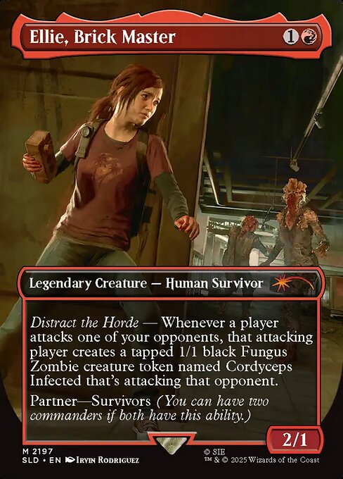 Ellie, Brick Master (Foil)