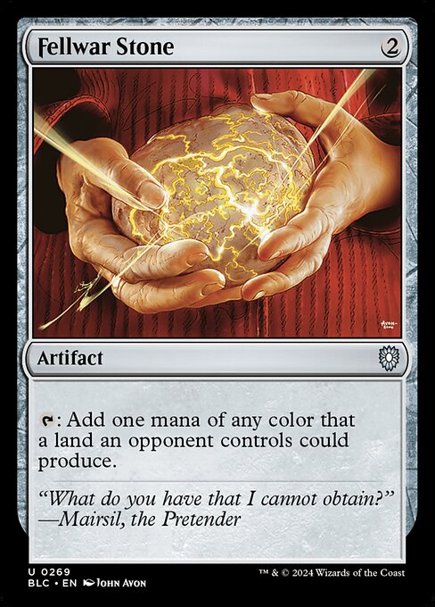 {T}: Add one mana of any color that a land an opponent controls could produce.