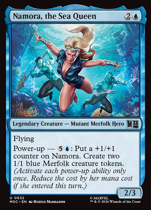 Namora, the Sea Queen (Foil)