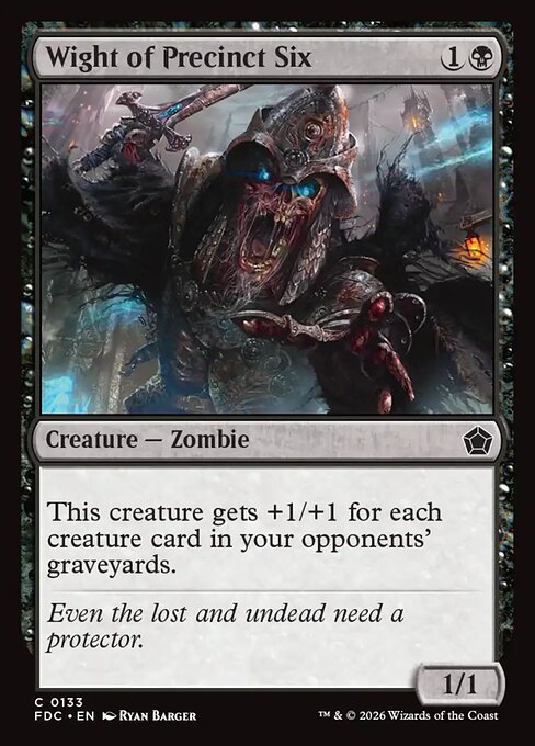 Wight of Precinct Six (Foil)