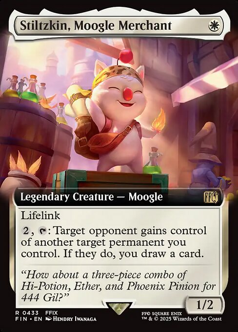 Stiltzkin, Moogle Merchant (Foil)