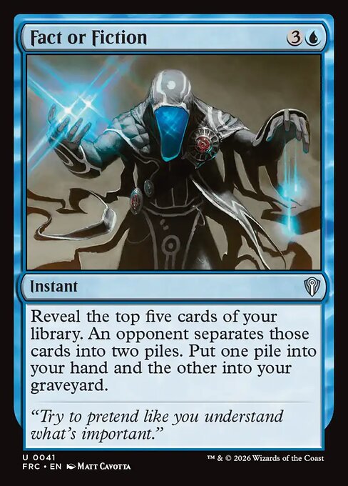 Fact or Fiction (Foil)
