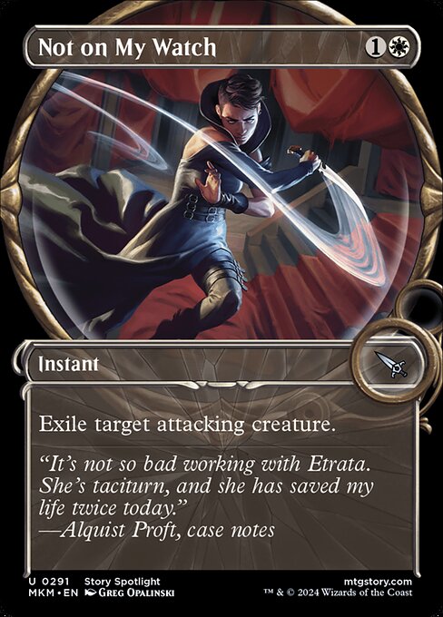 Exile target attacking creature.
