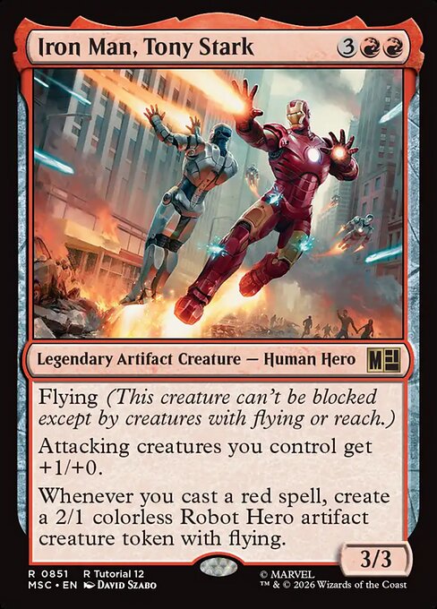 Iron Man, Tony Stark (Foil)