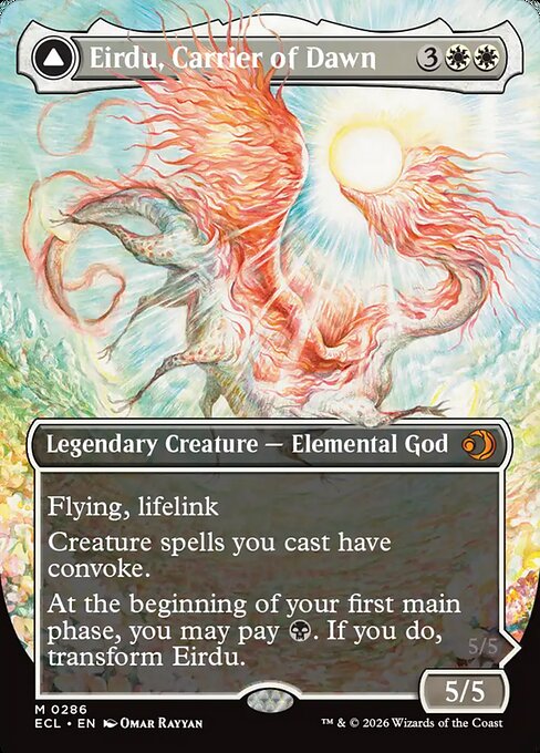 Eirdu, Carrier of Dawn // Isilu, Carrier of Twilight (ES)
