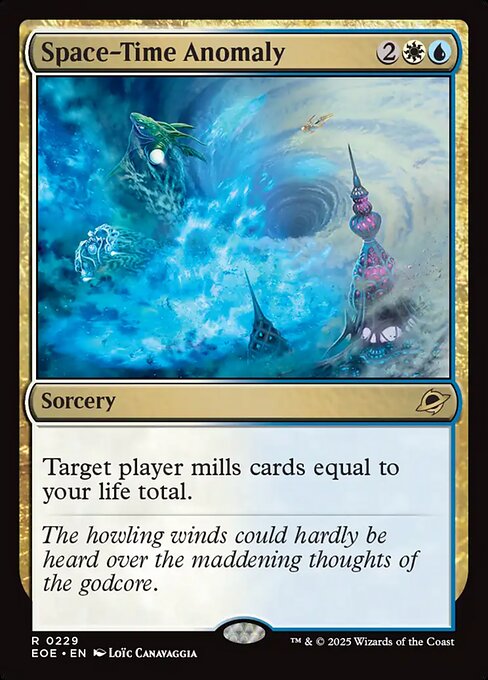 Space-Time Anomaly (Foil)