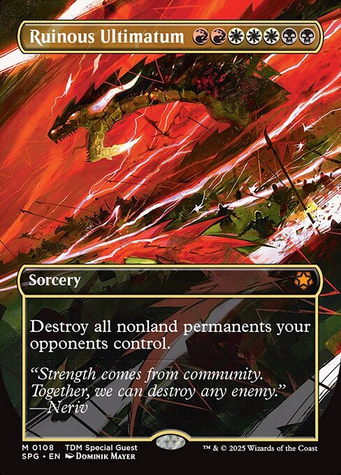 Destroy all nonland permanents your opponents control.