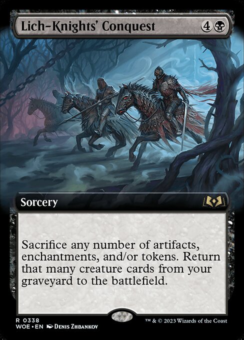Sacrifice any number of artifacts, enchantments, and/or tokens. Return that many creature cards from your graveyard to the battlefield.