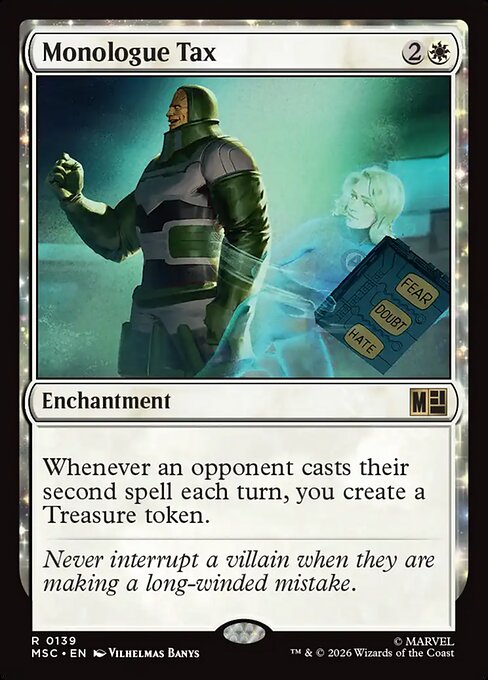 Monologue Tax (Foil)