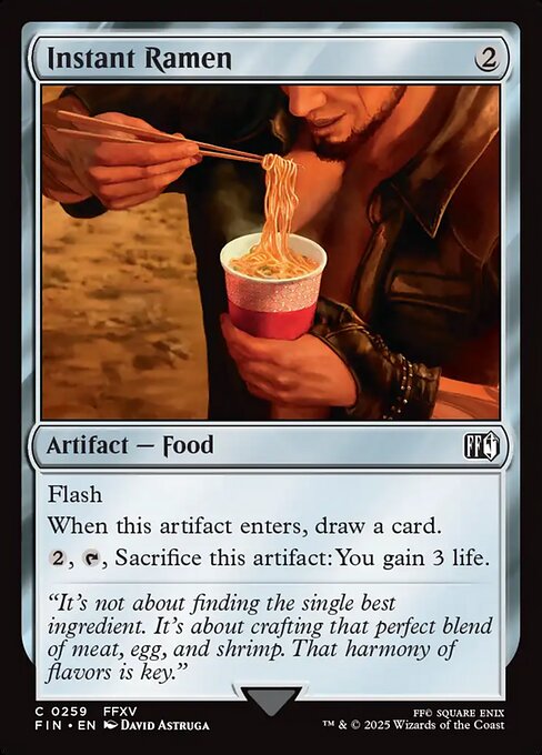 Instant Ramen (Foil)