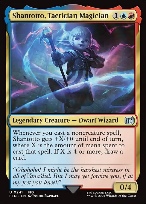 Shantotto, Tactician Magician (Foil)