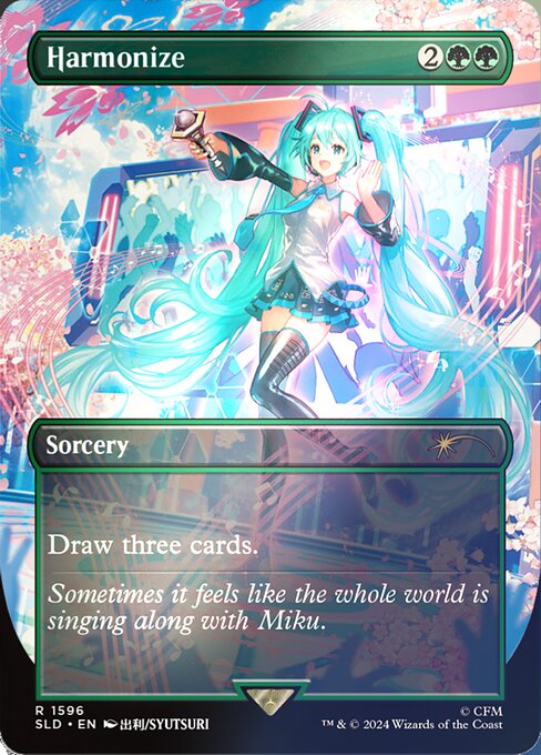 Draw three cards.
