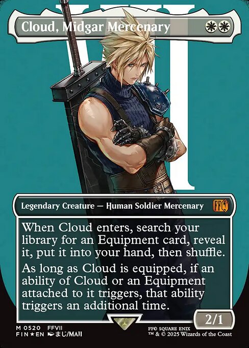 Cloud, Midgar Mercenary (Foil)