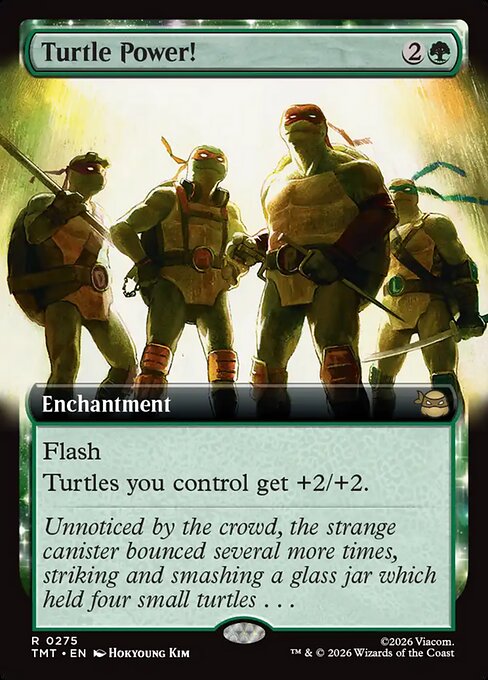 Turtle Power! (Foil)