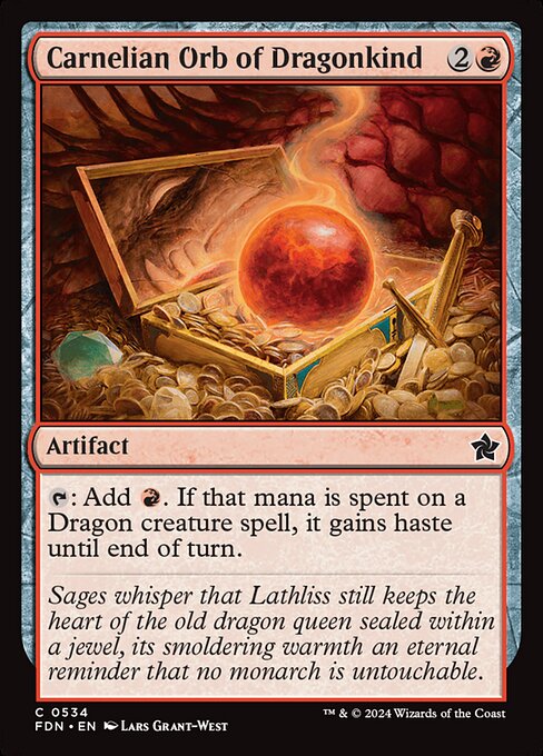 {T}: Add {R}. If that mana is spent on a Dragon creature spell, it gains haste until end of turn.