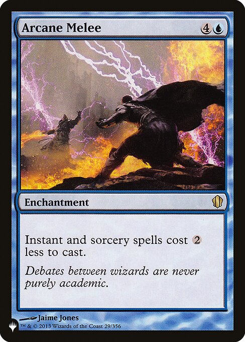 Instant and sorcery spells cost {2} less to cast.