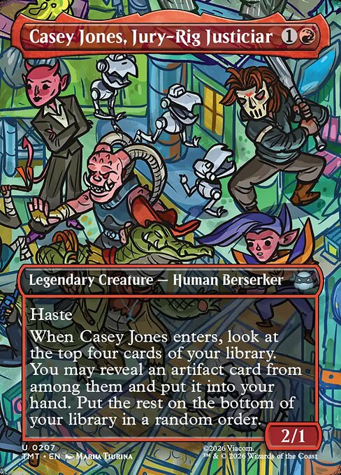 Casey Jones, Jury-Rig Justiciar (Foil)