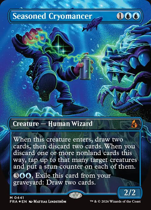 Seasoned Cryomancer (Foil)