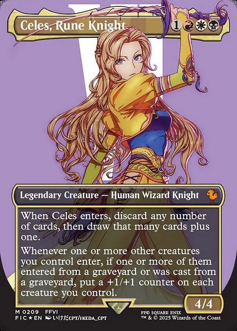 Celes, Rune Knight (Foil)