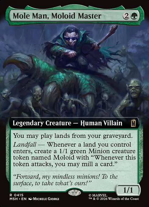 Mole Man, Moloid Master (Foil)