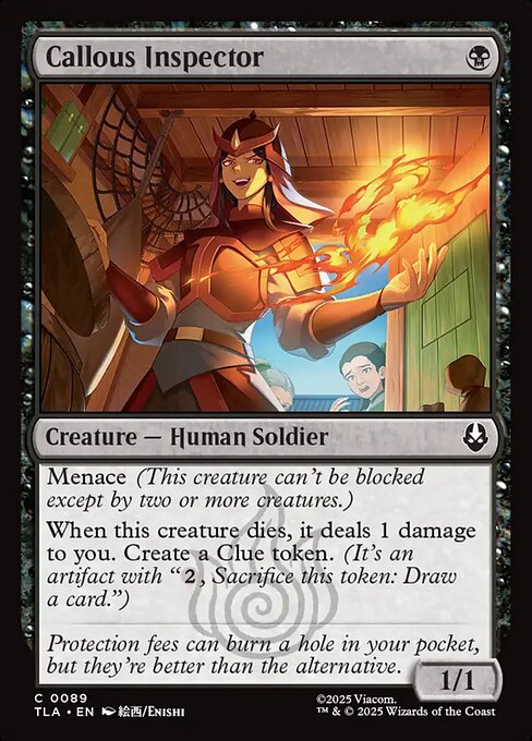 Callous Inspector (Foil)