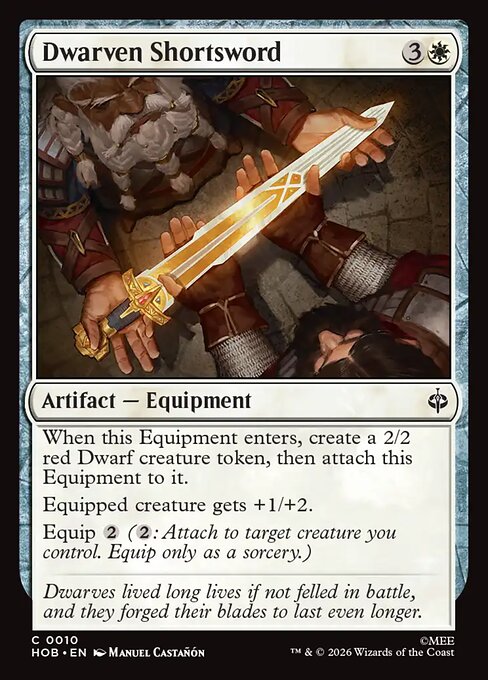 Dwarven Shortsword (Foil)