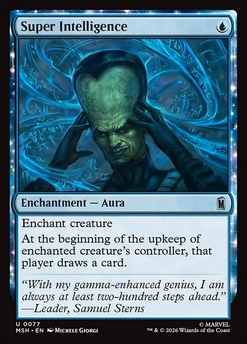 Super Intelligence (Foil)