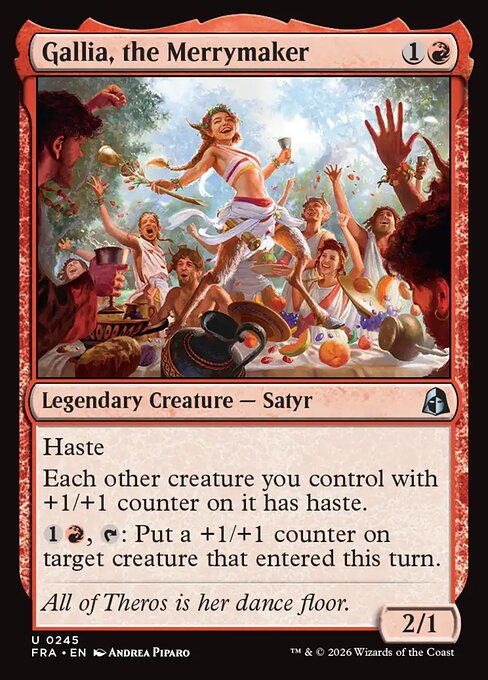 Gallia, the Merrymaker (Foil)