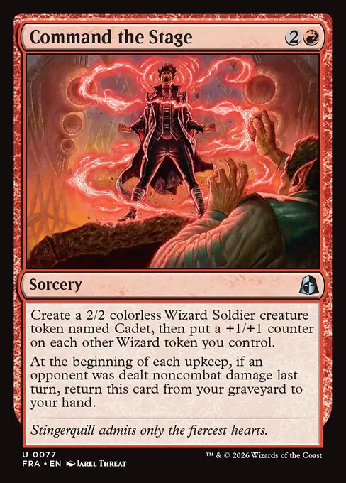 Command the Stage (Foil)