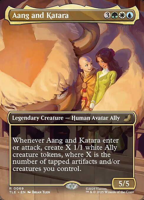 Aang and Katara (Foil)
