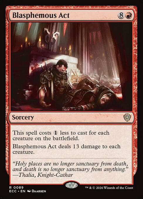 Blasphemous Act (Foil)