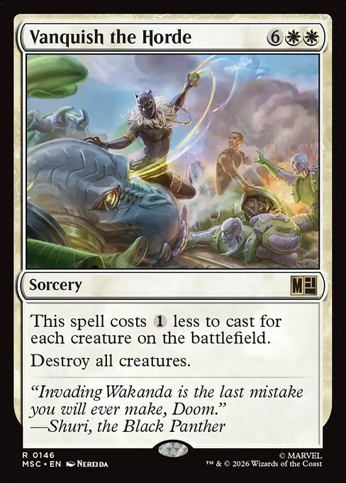 Vanquish the Horde (Foil)