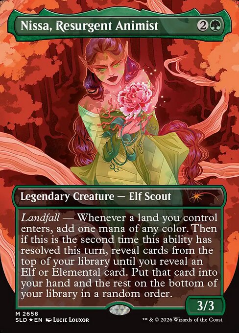 Nissa, Resurgent Animist (Foil)