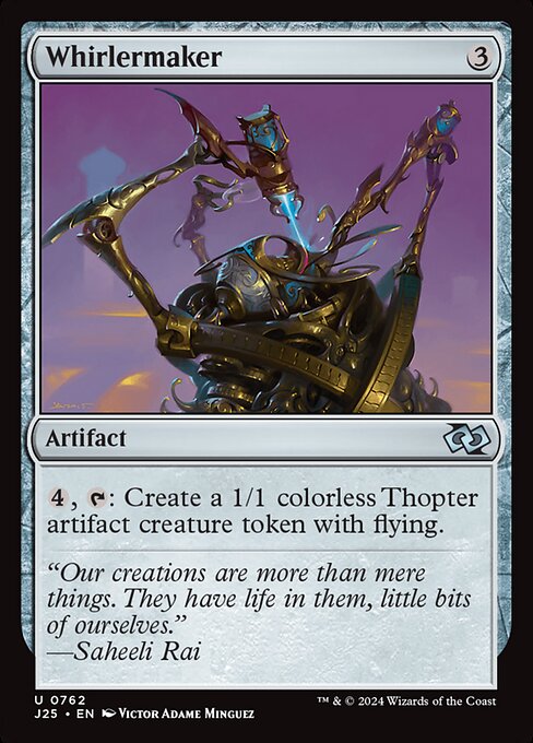{4}, {T}: Create a 1/1 colorless Thopter artifact creature token with flying.