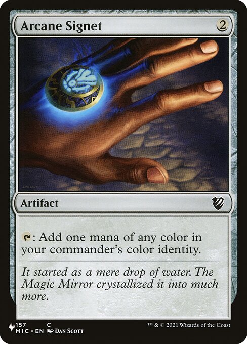 {T}: Add one mana of any color in your commander's color identity.