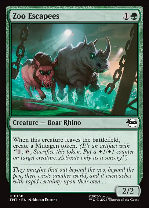 Zoo Escapees (Foil)