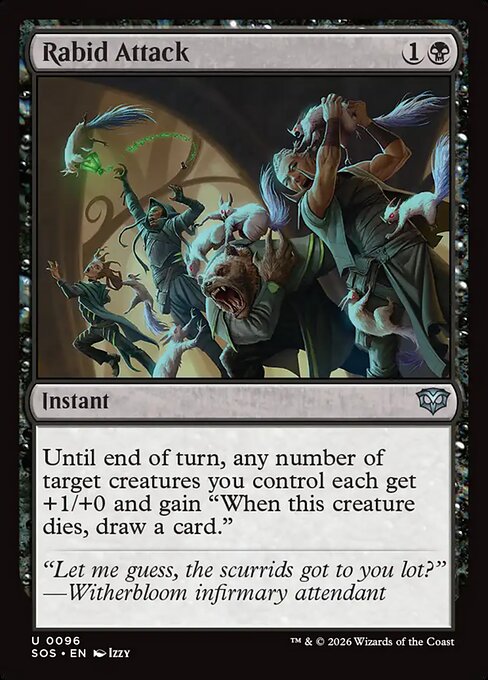 Rabid Attack (Foil)
