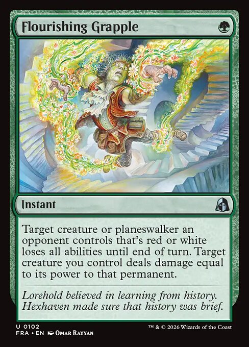 Flourishing Grapple (Foil)