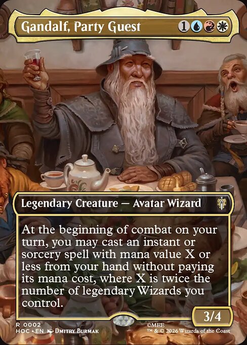 Gandalf, Party Guest (Foil)
