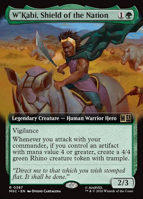 W'Kabi, Shield of the Nation (Foil)