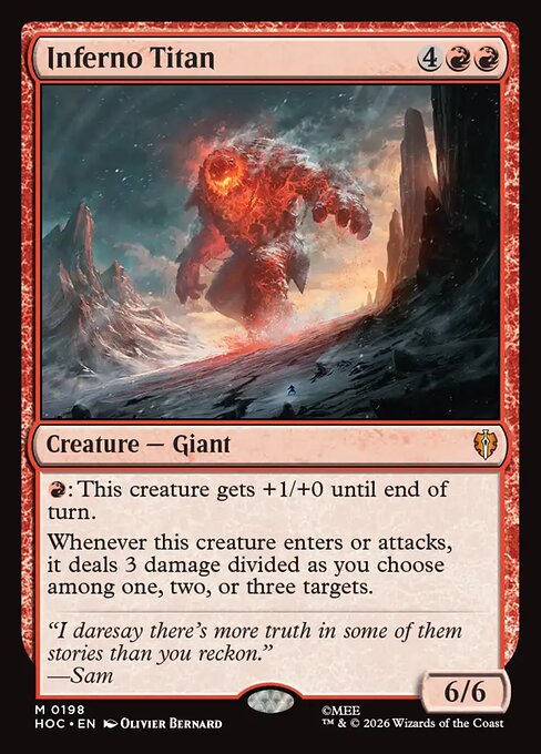 Inferno Titan (Foil)