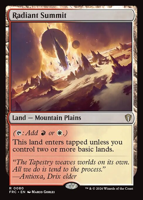 Radiant Summit (Foil)