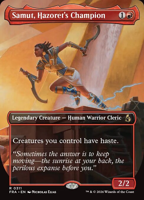Samut, Hazoret's Champion (Foil)