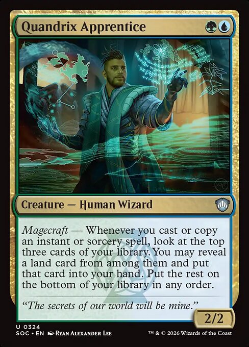 Quandrix Apprentice (Foil)