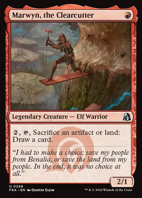Marwyn, the Clearcutter (Foil)